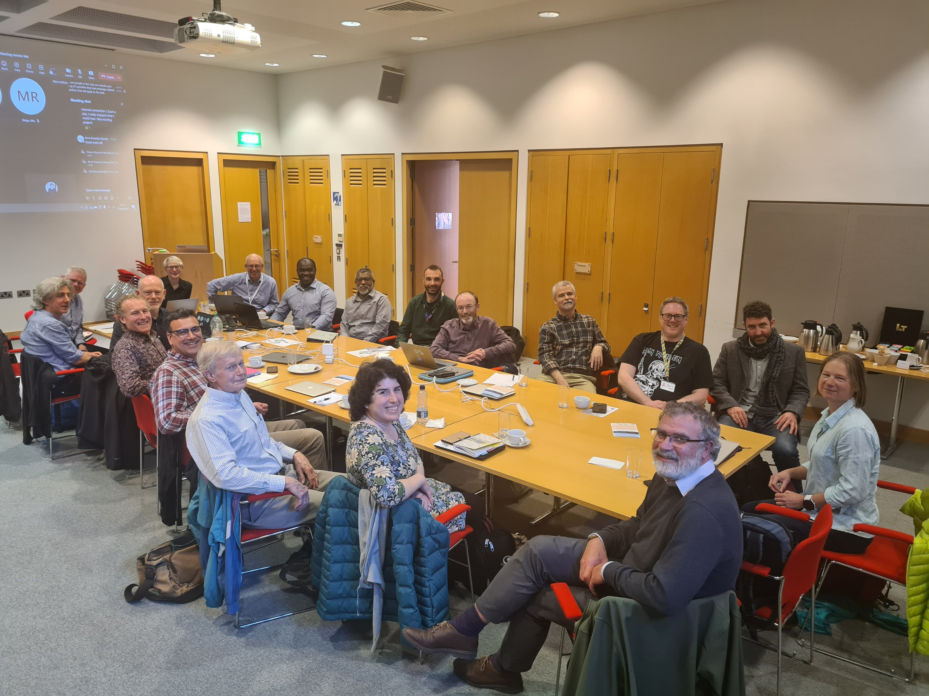 Members of the expert meeting at the British Library in April 2023